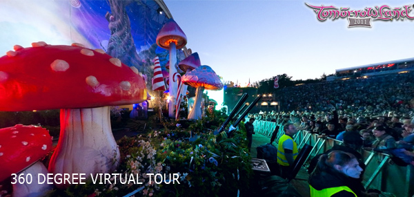 360 Degree Virtual Tour of Tomorrowland 2011